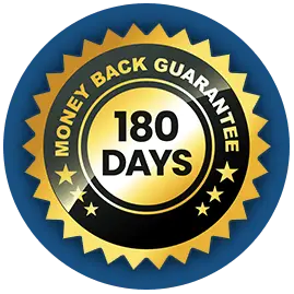 180 Day Money Back Gurantee 